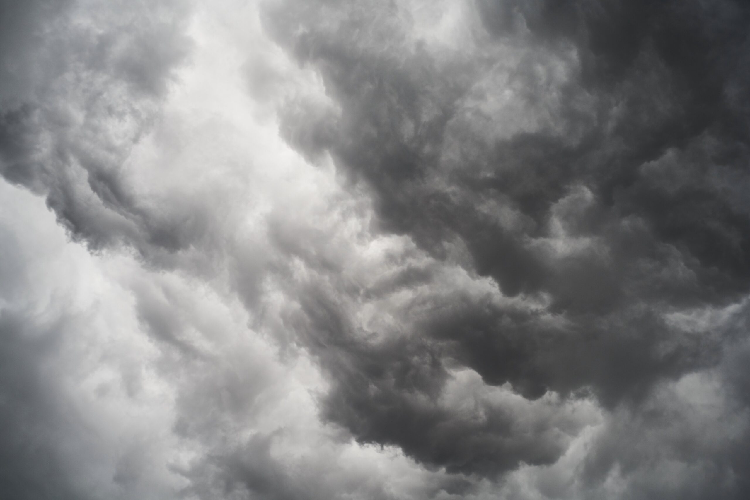 dark clouds sky storm